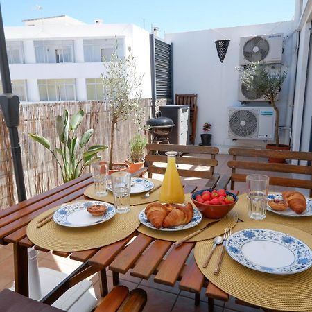 Spacious Terrace, Swimming Pool, Private Parking Olhão Eksteriør billede